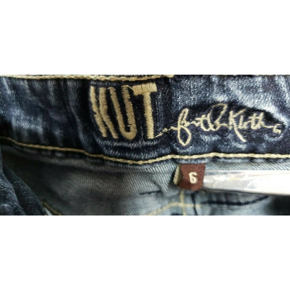 Kut From the Kloth Skinny Jeans Boyfriend Size 6 - Picture 7 of 10
